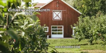 Kütük Ev Yapımı Maliyeti 2025