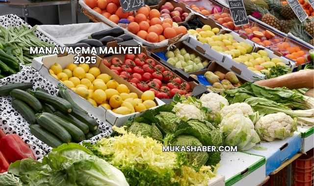 Manav Açma Maliyeti 2025