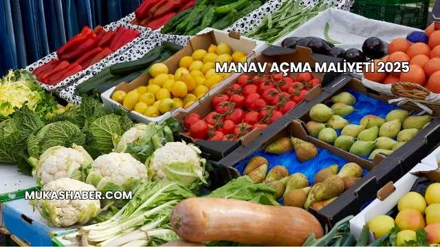 Manav Açma Maliyeti 2025