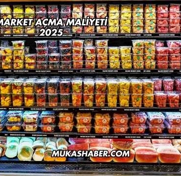 Market Açma Maliyeti 2025