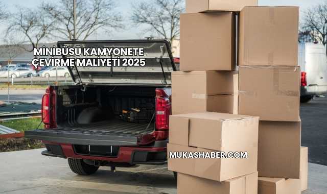 Minibüsü Kamyonete Çevirme Maliyeti 2025