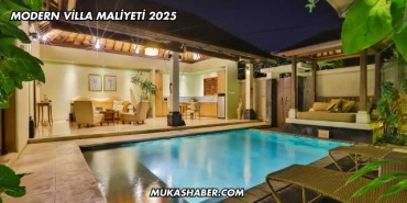 Modern Villa Maliyeti 2025