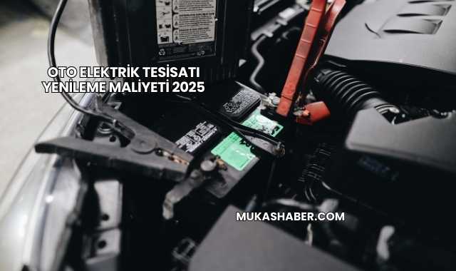 Oto Elektrik Tesisatı Yenileme Maliyeti 2025