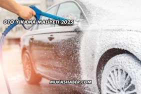 Oto Yıkama Maliyeti 2025