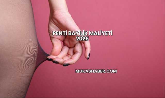 Penti Bayilik Maliyeti 2025