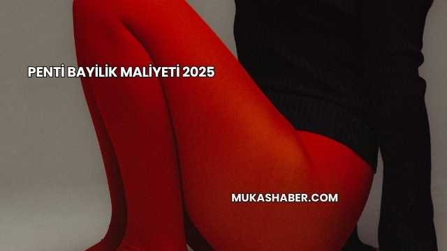 Penti Bayilik Maliyeti 2025