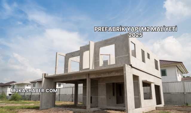 Prefabrik Yapı m2 Maliyeti 2025