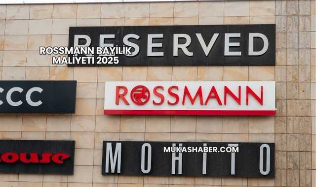Rossmann Bayilik Maliyeti 2025