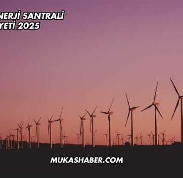 Rüzgar Enerji Santrali Maliyeti 2025