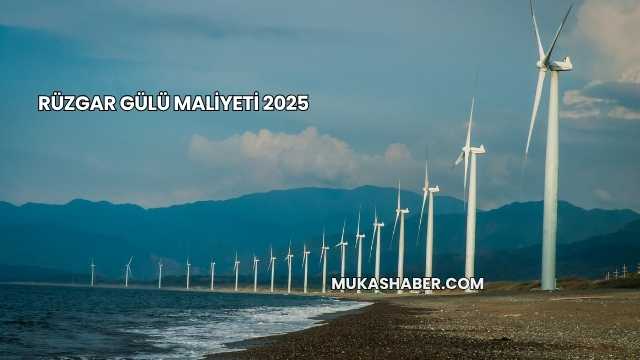 Rüzgar Gülü Maliyeti 2025