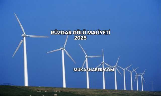 Rüzgar Gülü Maliyeti 2025