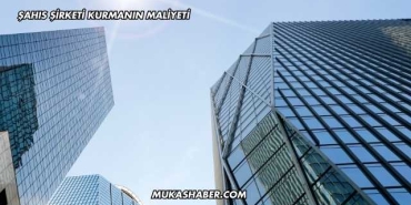 Şahıs Şirketi Kurmanın Maliyeti