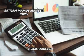Satılan Mamul Maliyeti 2025
