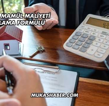 Satılan Mamül Maliyeti Hesaplama Formülü