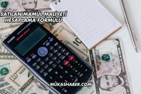 Satılan Mamül Maliyeti Hesaplama Formülü
