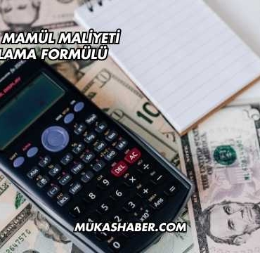 Satılan Mamül Maliyeti Hesaplama Formülü