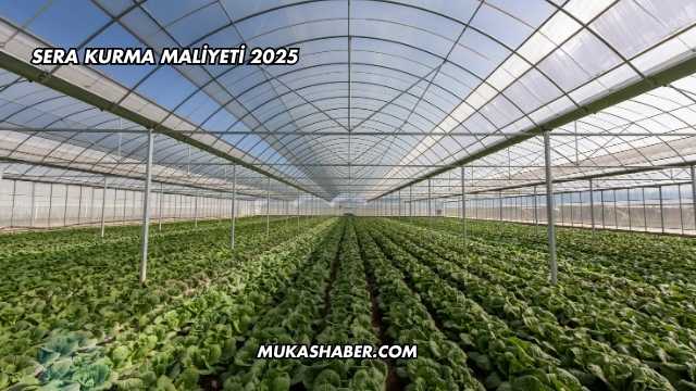 Sera Kurma Maliyeti 2025