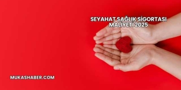 Seyahat Sağlık Sigortası Maliyeti 2025