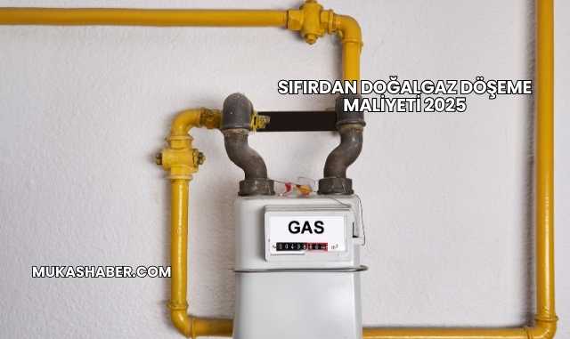 Sıfırdan Doğalgaz Döşeme Maliyeti 2025