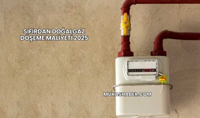 Sıfırdan Doğalgaz Döşeme Maliyeti 2025