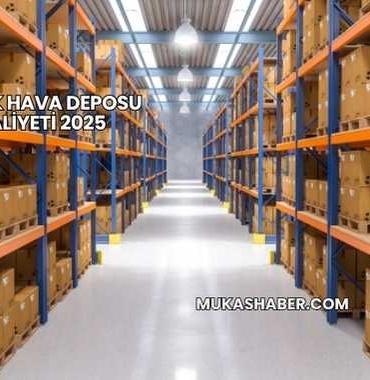 Soğuk Hava Deposu Maliyeti 2025