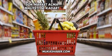 Şok Market Açma Maliyeti Ne Kadar?