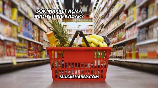 Şok Market Açma Maliyeti Ne Kadar?