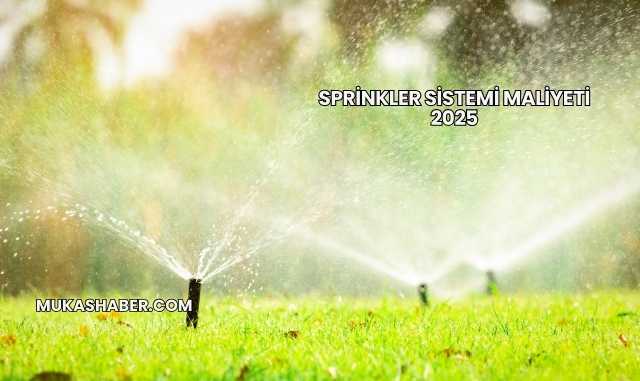 Sprinkler Sistemi Maliyeti 2025