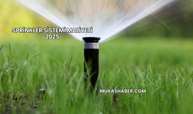 Sprinkler Sistemi Maliyeti 2025