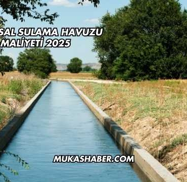 Tarımsal Sulama Havuzu Maliyeti 2025