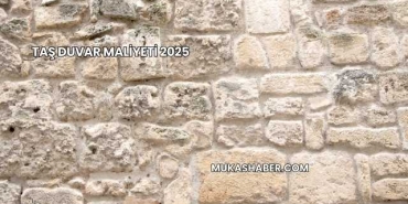 Taş Duvar Maliyeti 2025