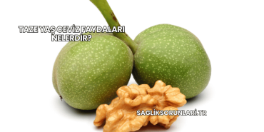 Taze Yaş Ceviz Faydaları Nelerdir?