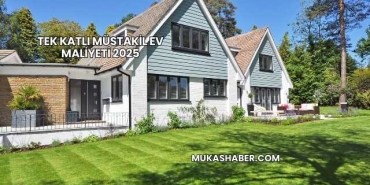 Tek Katlı Müstakil Ev Maliyeti 2025