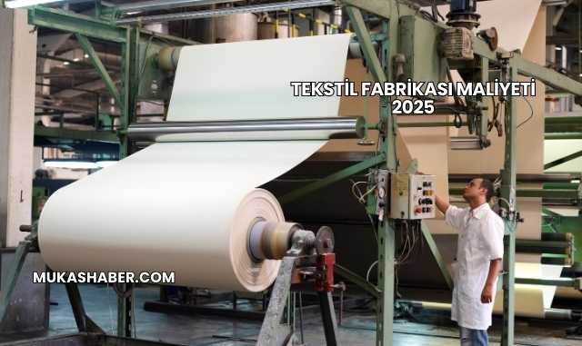 Tekstil Fabrikası Maliyeti 2025