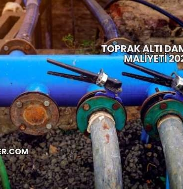 Toprak Altı Damlama Maliyeti 2025