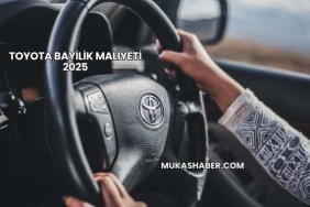 Toyota Bayilik Maliyeti 2025