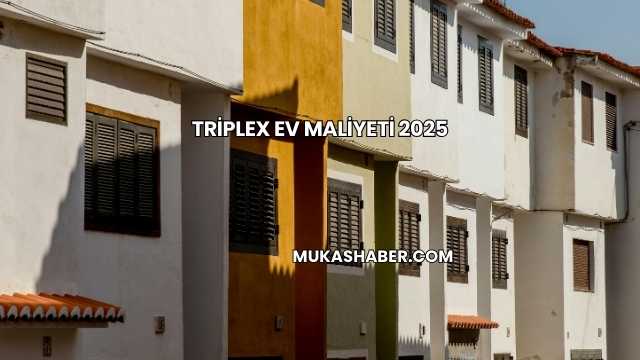 Triplex Ev Maliyeti 2025
