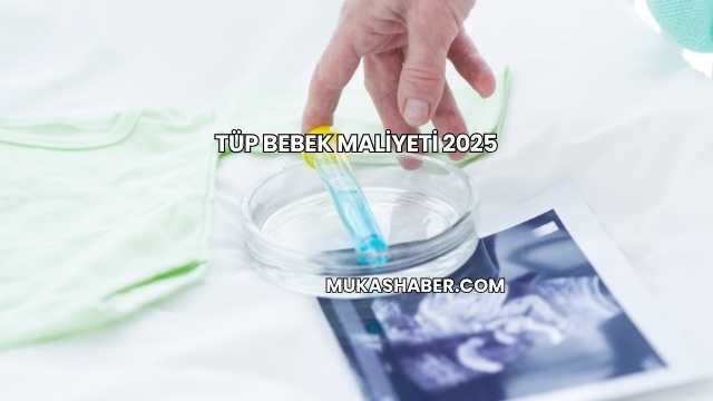 Tüp Bebek Maliyeti 2025