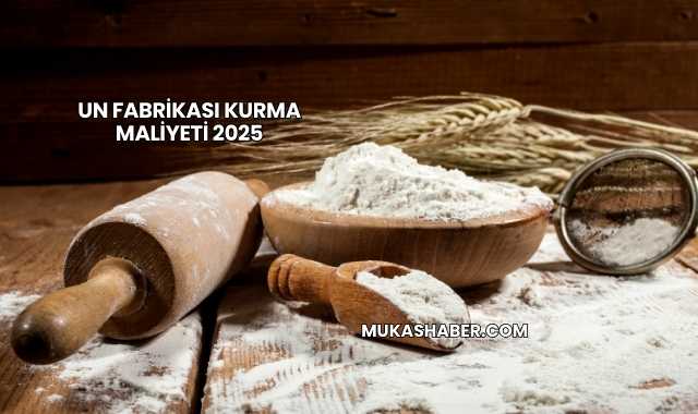 Un Fabrikası Kurma Maliyeti 2025