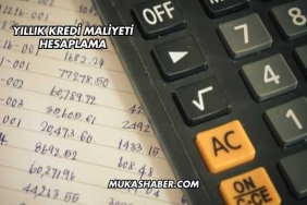 Yıllık Kredi Maliyeti Hesaplama
