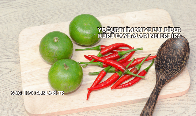Yoğurt Limon ve Pul Biber Kürü Faydaları Nelerdir?