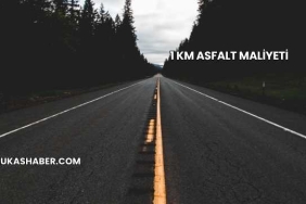1 Km Asfalt Maliyeti