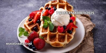 1 Waffle Maliyeti 2025