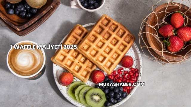 1 Waffle Maliyeti 2025