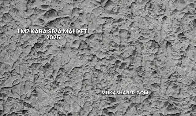 1 m2 Kaba Sıva Maliyeti 2025