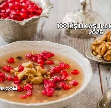 100 Kişilik Aşure Maliyeti 2025