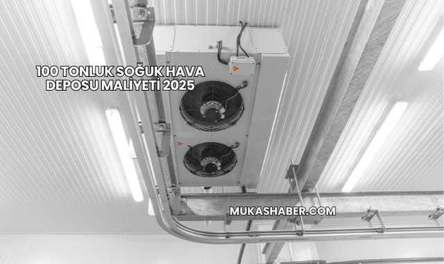 100 Tonluk Soğuk Hava Deposu Maliyeti 2025