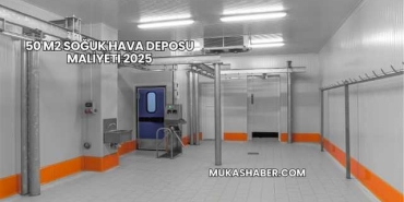 50 m2 Soğuk Hava Deposu Maliyeti 2025