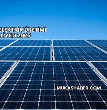 500 kW Elektrik Üretimi Maliyeti 2025