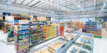 A101 Açma Maliyeti 2025